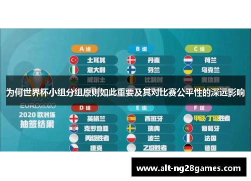 为何世界杯小组分组原则如此重要及其对比赛公平性的深远影响
